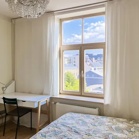 Sunny And Cozy 3Room Flat, Free Parking, Free Wifi, Self Check In Riga Room photo