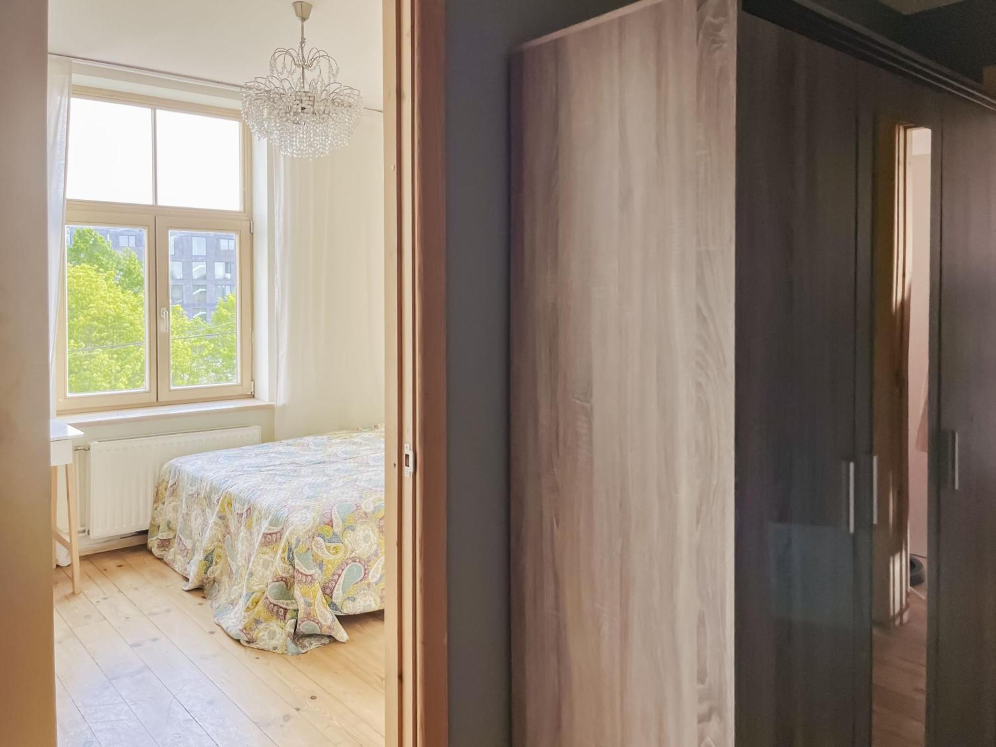 Sunny And Cozy 3room Flat, Free Parking, Free Wifi, Self Check In Apartment Riga